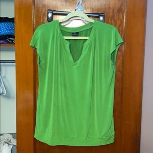 Worthington lime green blouse